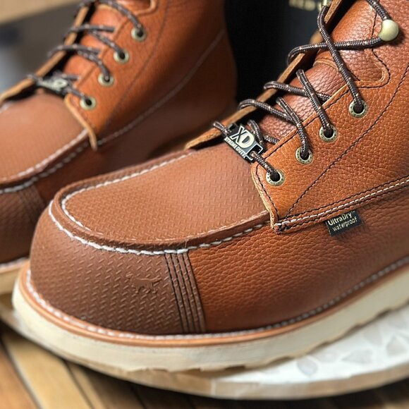 Red Wing Irish Setter Wingshooter XD Men Work Boot 11.5 E2 Waterproof EH Moc Toe - Picture 5 of 16